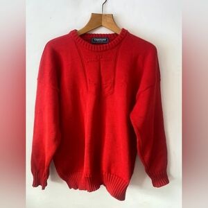 UE Vibrant Red Wool Sweater